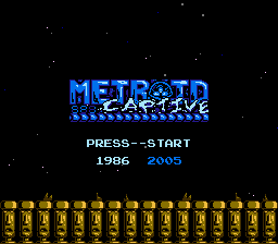Metroid - Captive Title Screen